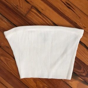 Forever 21 white tube top